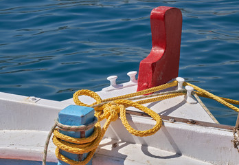 Festgemacht, Fischerboot