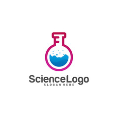 Lab Logo Design Concept Vector. Creative Lab Logo Template. Icon Symbol