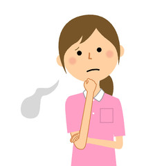 介護スタッフ　ホームペルパー　ため息