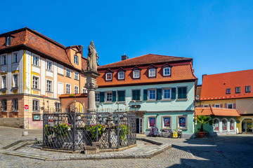 Fototapeta na wymiar Altstadt von Bad Windsheim, Deutschland 