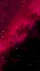 Colorful and beautiful space background. Outer space. Starry outer space texture. Templates, red background Design of websites, mobile devices and applications. 3D illustration