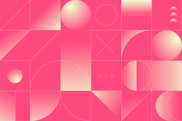 Abstract Geometry Pattern Artwork © bloomicon