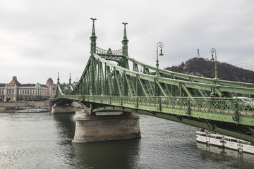 Szechenyi Chain Bridge, Budapest, Hungary