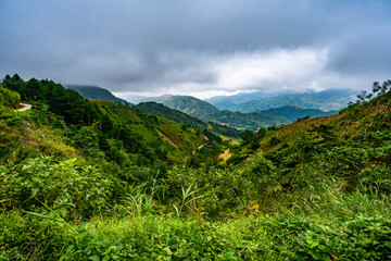 Mu Cang Chai, landscape terraced rice field near Sapa, northern Vietnam