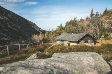 mountain scenery, Krkonoše
