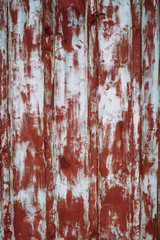 texture of red paint on old wall