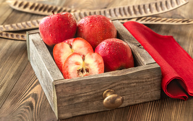Apples With Red Flesh