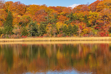 Towada Hachimantai National Park in autumn