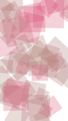 Obraz premium Multicolored translucent hexagons on white background. Vertical image orientation. 3D illustration