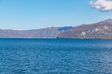 Fototapeta premium Towada Hachimantai National Park in autumn