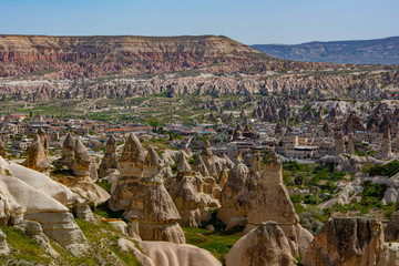 Cappadocia Turkey strange mountain some of them look like mushroom