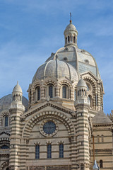 Fototapeta na wymiar Marseille Cathedral France