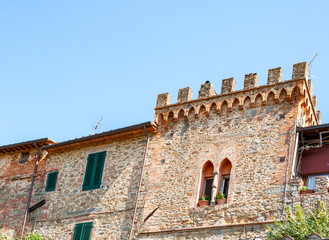 Vinci in Tuscany, Italy, the birthplace of 