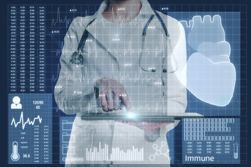 Medicine and innovation concept