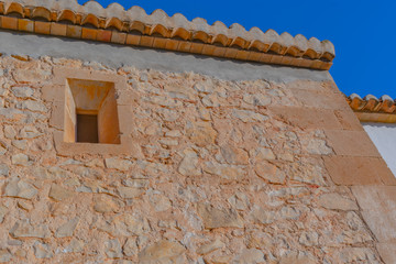 Hermitage of Santa Anna a cultural icon of the Benissa town in Spain