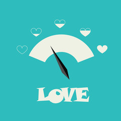 Set Of Vintage Happy Valentine's Day badges and labels - Typographical Background With Ornaments, Hearts, Ribbon and Arrow. I love you typography template.