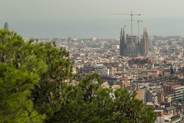 Sagrada Família, cathedradl in Barcelona, Spain