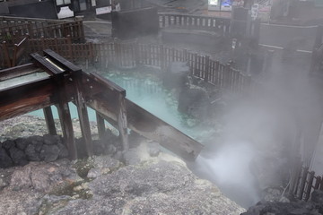 草津温泉 湯畑