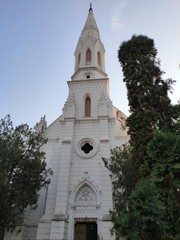 Fototapeta na wymiar Protestant Church Zrenjanin Serbia