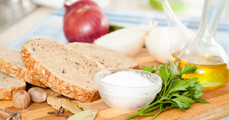 Image of different freshness food