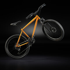 Fototapeta na wymiar 3D Rendering Mountain Bike