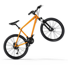 Obraz premium 3D Rendering Mountain Bike
