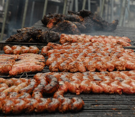 Asado closeup