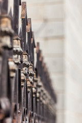 Grills of Toledo Cathedral. Spain.