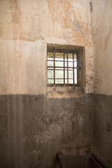 Prison Cell Window with bars