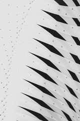 black and white geometrical abstract background