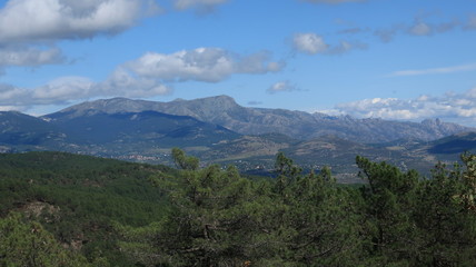 Fototapeta na wymiar Sierra de Guadarrama