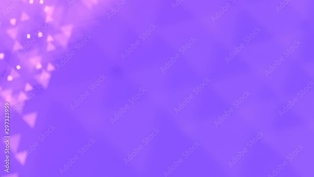 Fototapete Led particles flow in modern style on color background. Glow light effect. Abstract digital animation. Futuristic design backdrop. 3d rendering. HD resolution