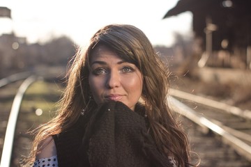 portrait of young woman