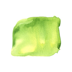 Illustration watercolor abstract background blur seamless gradient transition from yellow, green, light green