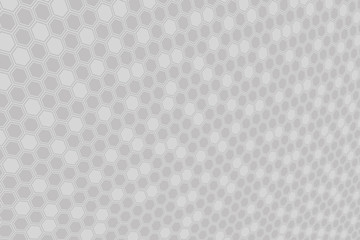 Abstract gray hexagonal background. Hexagonal cell texture.