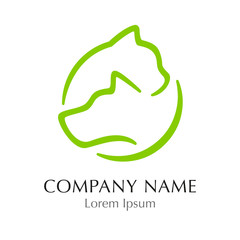 Hund und Katze Logo
