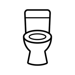 toilet - bathroom icon vector design template