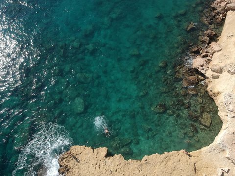 Cyprus - Ayia Napa aerial beach photos © Tom Sandroy