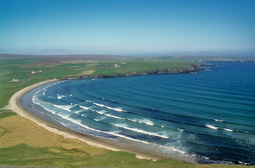 Réserve naturelle, Ile de Fetlar, Iles Shetland, Ecosse, Grande Bretagne