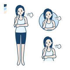 simple tank top woman_sigh
