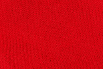 Texture of red textile fabric material with pattern background