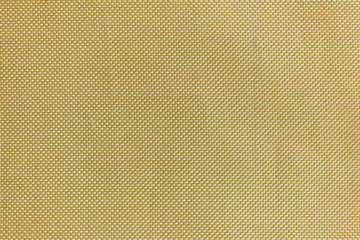 Texture of yellow textile fabric material with pattern background