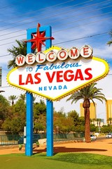 Welcome to Fabulous Las Vegas sign © American-Taro