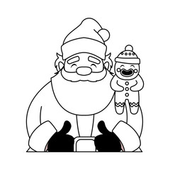 card of christmas in white background