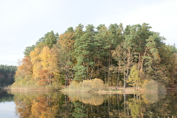 Olsztyn - Jezioro Długie - obrazy, fototapety, plakaty
