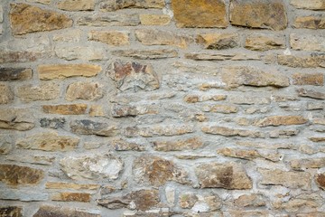 Hauswand aus Sandstein