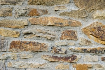 Hauswand aus Sandstein