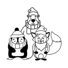 card of christmas in white background