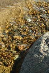 stones in water