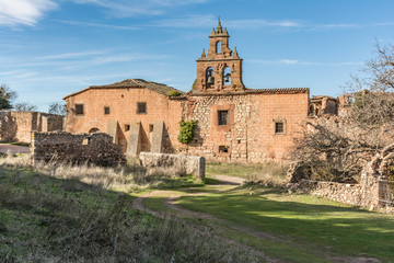 Fototapeta na wymiar Ruins of the Convent of San Roque. Medinaceli, province of Soria, Castile and León, Spain